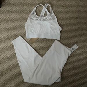 Brand new with tags Alala sports bra and bottoms